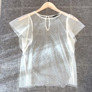 Banana Republic Mesh Shirt